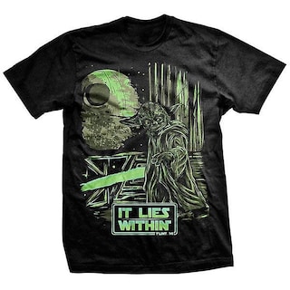 Foto 1 | Foto 1 | Camiseta Rockinstone It Lies Within Yoda 100% Algodón - Venta Internacional.