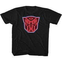 Camiseta Rockinstone Youth Neon Autobots Logo Transformers - Venta Internacional.
