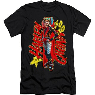 Foto 1 | Foto 1 | Camiseta Rockinstone Harley Quinn Birds Of Prey 180 G/m² - Venta Internacional.