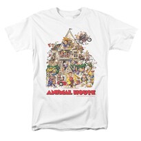 Camiseta Con Póster Rockinstone Animal House, 180 G/m², 100% Algodón - Venta Internacional.