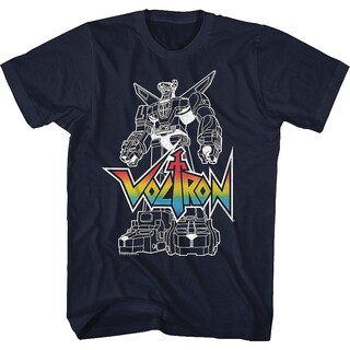 Foto 1 | Foto 1 | Camiseta Rockinstone Con La Silueta De Defender Of The Universe Voltro - Venta Internacional.