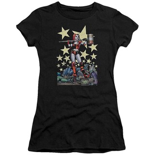 Foto 1 | Foto 1 | Camiseta Rockinstone Junior Harley Quinn Batman 180 G/m² - Venta Internacional.