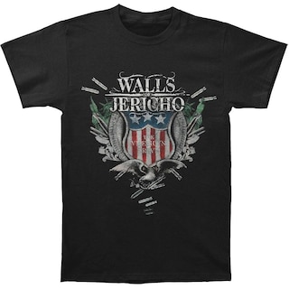 Foto 1 | Foto 1 | Camiseta Rockinstone Walls Of Jericho El Sueño Americano - Venta Internacional.