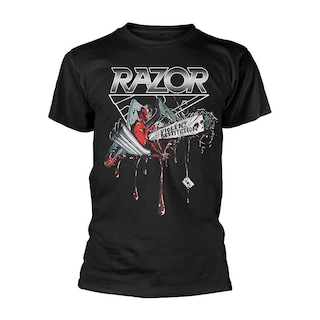 Foto 1 | Foto 1 | Camiseta Razor Violent Restitution Para Hombre Rockinstone - Venta Internacional.