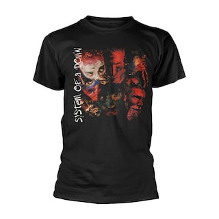 Foto 1 | Foto 1 | Camiseta System Of A Down Painted Faces Para Hombre - Venta Internacional.