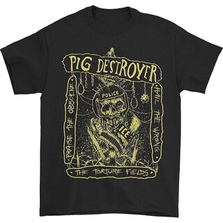 Foto 1 | Foto 1 | Camiseta Rockinstone Pig Destroyer The Torture Fields Para Hombre - Venta Internacional.