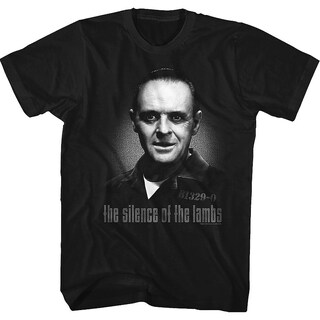 Foto 1 | Foto 1 | Camiseta Rockinstone En Blanco Y Negro Hannibal Lecter - Venta Internacional.