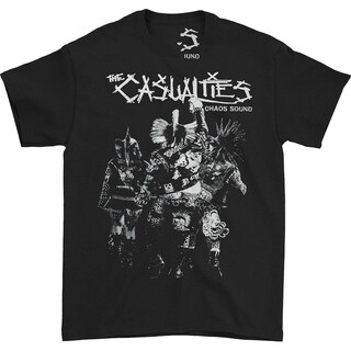Foto 1 | Foto 1 | Camiseta Rockinstone Casualties Chaos Sound 180 G/m² 100% Algodón - Venta Internacional.