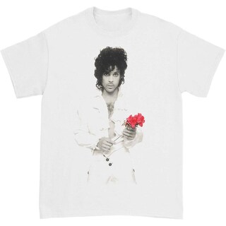Foto 1 | Foto 1 | Camiseta Rockinstone Prince Flower Tee 180 G/m², 100% Algodón - Venta Internacional.
