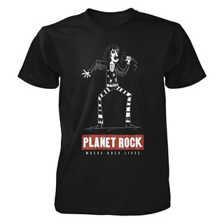 Foto 1 | Foto 1 | Camiseta Rockinstone Planet Rock Musician's Series Para Hombre - Venta Internacional.