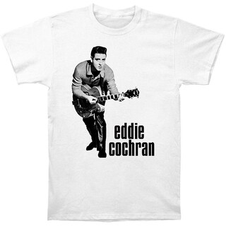 Foto 1 | Foto 1 | Camiseta Eddie Cochran Guitar Bend Rockinstone Para Hombre - Venta Internacional.