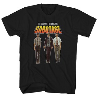 Foto 1 | Foto 1 | Camiseta Rockinstone Beastie Boys Sabotage 180 G/m², 100% Algodón - Venta Internacional.