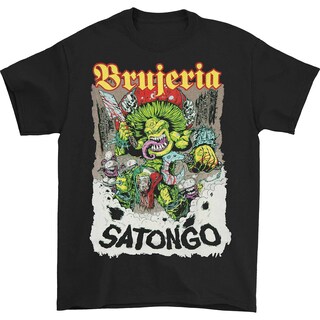 Foto 1 | Foto 1 | Camiseta Rockinstone Brujeria Satongo Para Hombre 100% Algodón - Venta Internacional.