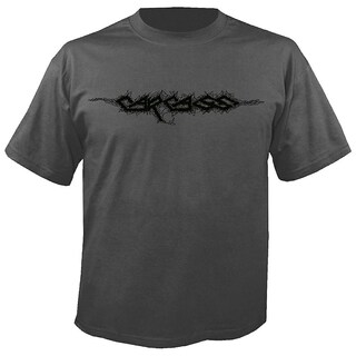 Foto 1 | Foto 1 | Camiseta Carcass Logo Rockinstone, 180 G/m², Color Gris, 100% Algodón - Venta Internacional.