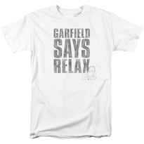 Camiseta Relax Garfield Rockinstone 100% Algodón - Venta Internacional.