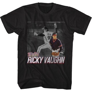 Foto 1 | Foto 1 | Camiseta Ricky Vaughn De La Major League Rockinstone De Algodón 180 G/m² - Venta Internacional.