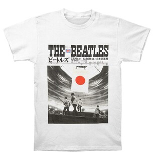 Foto 1 | Foto 1 | Camiseta Rockinstone The Beatles Live At The Budokan White - Venta Internacional.