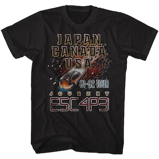 Foto 1 | Foto 1 | Camiseta Rockinstone Journey Escape Tour 100% Algodón - Venta Internacional.