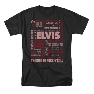 Foto 1 | Foto 1 | Camiseta Rockinstone Elvis Presley Whole Lotta Type - Venta Internacional.