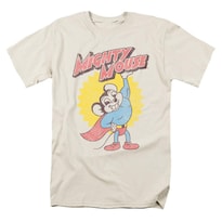 Camiseta Rockinstone Mighty Mouse Heavy Logo 180 G/m², 100% Algodón - Venta Internacional.