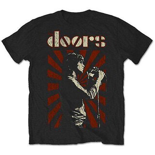 Foto 1 | Foto 1 | Camiseta Rockinstone Doors Lizard King 100% Algodón - Venta Internacional.