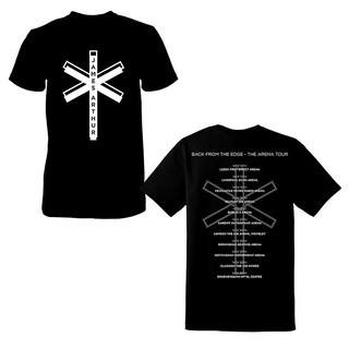 Foto 1 | Foto 1 | Camiseta James Arthur Black Cross Dates Back Para Hombre - Venta Internacional.