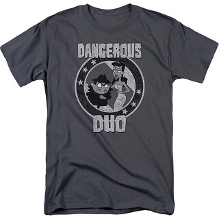 Foto 1 | Foto 1 | Camiseta Rockinstone Dangerous Duo Rocky Y Bullwinkle - Venta Internacional.