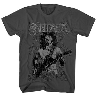 Foto 1 | Foto 1 | Camiseta Rockinstone Santana Vintage Peace Signs 180 G/m² - Venta Internacional.