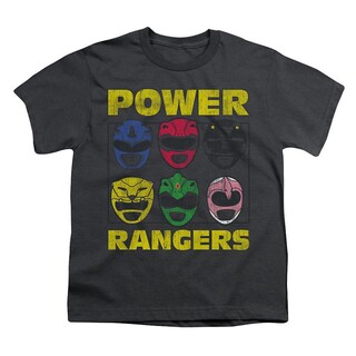 Foto 1 | Foto 1 | Camiseta Rockinstone Power Rangers Ranger Heads 180 G/m² - Venta Internacional.