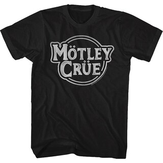 Foto 1 | Foto 1 | Camiseta Rockinstone Circle Logo Motley Crue Para Hombre - Venta Internacional.