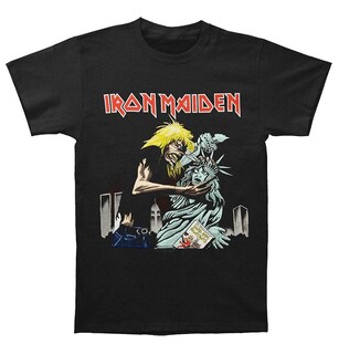 Foto 1 | Foto 1 | Camiseta Rockinstone Iron Maiden New York 100% Algodón - Venta Internacional.