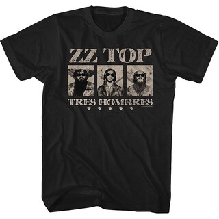 Foto 1 | Foto 1 | Camiseta Rockinstone Tres Hombres Zz Top 100% Algodón - Venta Internacional.