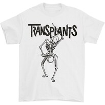 Camiseta Rockinstone Transplants Skeleton 180 G/m², 100% Algodón - Venta Internacional.