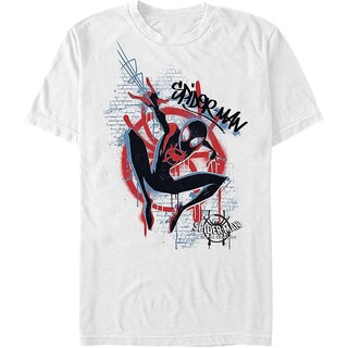 Foto 1 | Foto 1 | Camiseta Rockinstone Graffiti Spider-man Into The Spider-vers - Venta Internacional.