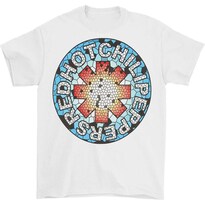 Camiseta Red Hot Chili Peppers Mosaic Con Logotipo Rhcp Para Hombre - Venta Internacional.