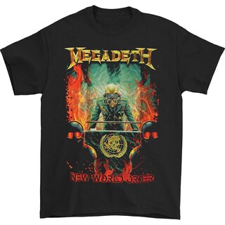 Foto 1 | Foto 1 | Camiseta Rockinstone Megadeth New World Order Para Hombre - Venta Internacional.