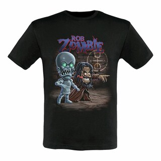 Foto 1 | Foto 1 | Camiseta Rob Zombie Rob And Robot 2017 Para Hombre - Venta Internacional.