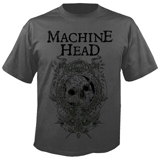 Foto 1 | Foto 1 | Camiseta Rockinstone Machine Head Clock 100% Algodón - Venta Internacional.