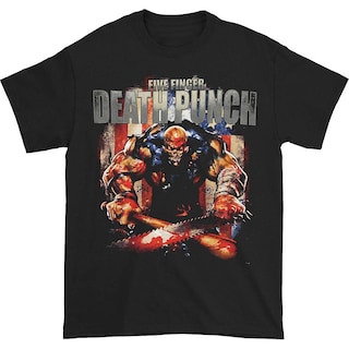 Foto 1 | Foto 1 | Camiseta Five Finger Death Punch Con Forma De Bate De Béisbol Para Hombre - Venta Internacional.