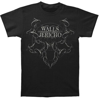 Foto 1 | Foto 1 | Camiseta Rockinstone Walls Of Jericho Trustkill Pentagram - Venta Internacional.