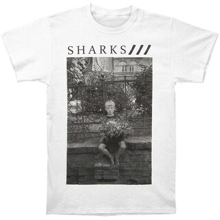 Foto 1 | Foto 1 | Camiseta Sharks Flowers Rockinstone 100% Algodón - Venta Internacional.