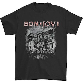 Foto 1 | Foto 1 | Camiseta Rockinstone Bon Jovi More Slippery 180 G/m², 100% Algodón - Venta Internacional.