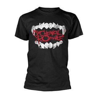 Foto 1 | Foto 1 | Camiseta Rockinstone My Chemical Romance Fangs De Algodón De 180 G/m² - Venta Internacional.