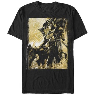 Foto 1 | Foto 1 | Camiseta Rockinstone King's Throne Black Panther 180 G/m² - Venta Internacional.