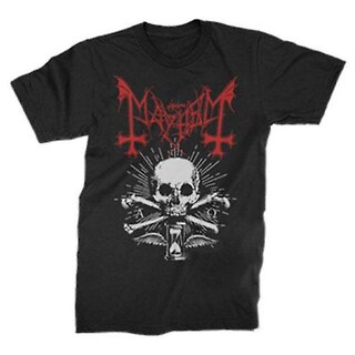 Foto 1 | Foto 1 | Camiseta Rockinstone Mayhem Skull Snake 180 G/m², 100% Algodón - Venta Internacional.