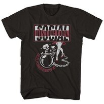 Camiseta Rockinstone Social Distortion Ball & Chain Tour - Venta Internacional.