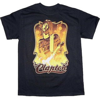 Foto 1 | Foto 1 | Camiseta Rockinstone Eric Clapton 100% Algodón Para Hombre - Venta Internacional.