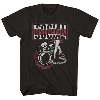 Foto 1 | Foto 1 | Camiseta Rockinstone Social Distortion Ball & Chain Tour 2020 - Venta Internacional.