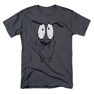 Foto 1 | Foto 1 | Camiseta Rockinstone Courage The Cowardly Dog Scared Con Estampado - Venta Internacional.
