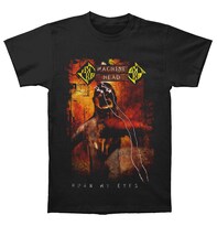Camiseta Rockinstone Machine Head Burn My Eyes 100% Algodón - Venta Internacional.